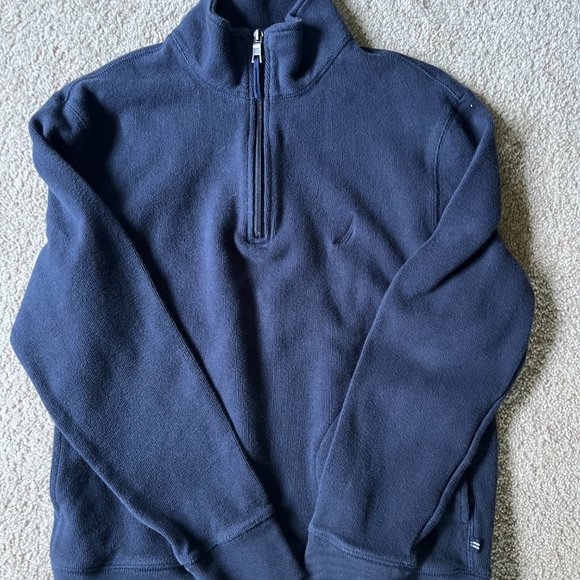 Nautica Navy Blue Pullover - Picture 2 of 2